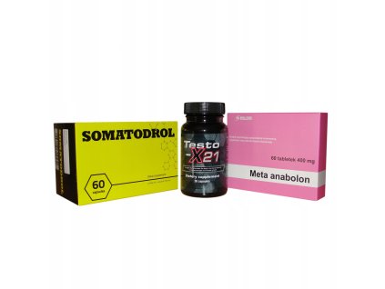 Testosterón - MEGA SomATODROL + TESO- X 21 + META WINSTROL_0