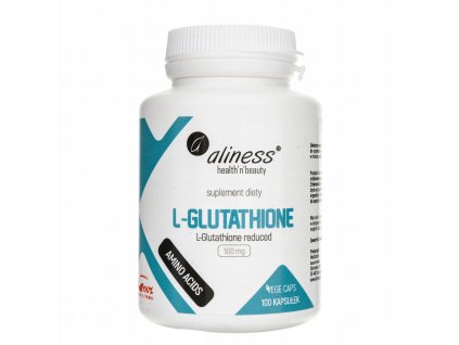 Aminokyseliny - L-Glutatión 500 mg 100 kapsúl Aliness L Glutation_0