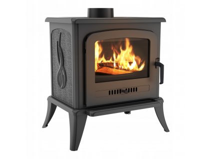 Samostatne stojace liatinové kachle na drevo KOZA K7 3-8 kW_0