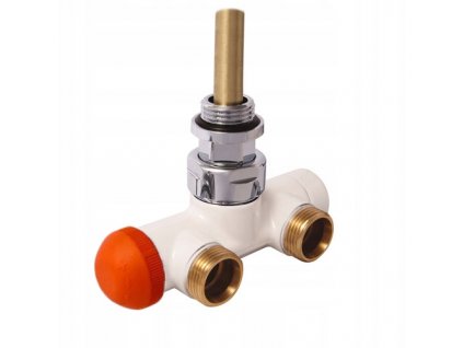 Ventil Herz DE LUXE VUA 50 2R hranatý biely 1/2 palca_0