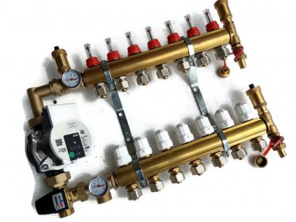 8 rozdeľovač so skupinou čerpadiel WILO pre podlahové kúrenie_0