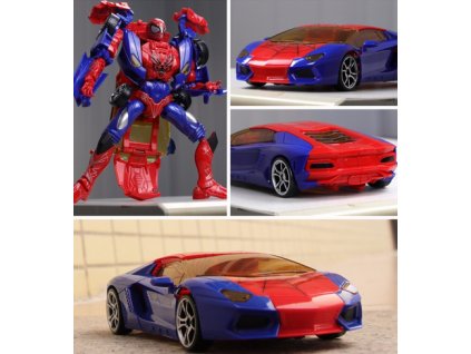 TRANSFORMERS - Nové transformátory Avengers Spiderman Ko Lockdow_0