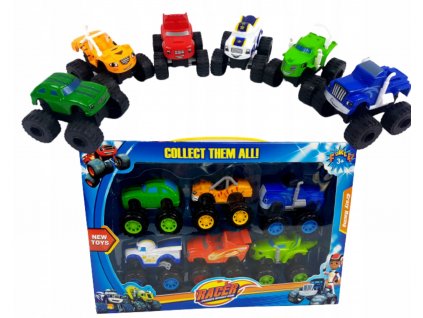Blaze a Monster autá - Blaze a Mega Machine 6 ks áut autá s pohonom_0