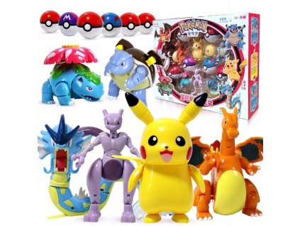 Pokémoni - Tomy Pokemon Akcia Morphing Pokeballs_0