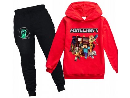 MINECRAFT  - SUPER DRES MINECRAFT Mikina Nohavice 146 Prepravu PL_0
