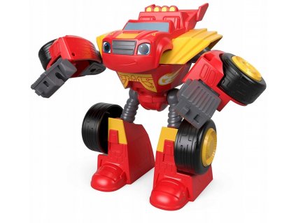 Blaze a Monster autá - Blaze Transformácia Blaze vozidlo a robot FPJ40_0