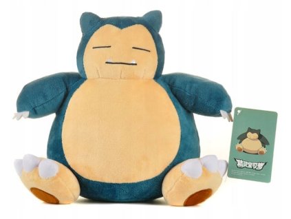 MASKOTKA POKEMON GO ZABAWKA FIGURKI PLUSZAKI POKEMON SNORLAX DUZA 25cm