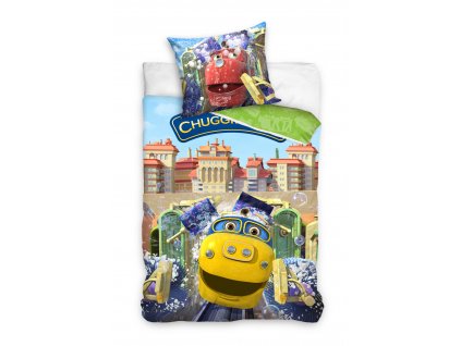 Mašinkov - Stacyjkowo Posteľná bielizeň 160x200 Chuggington 160_0