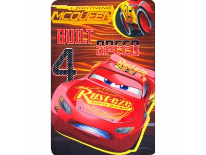 McQueen - Automobilová deka, Fleece deka, Zigzag Kindergarten_0