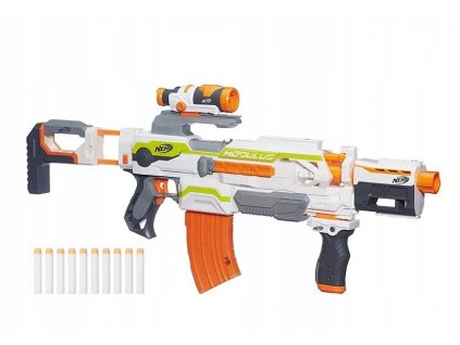Blaze a Monster autá - Nerf Modulus ECS-10 N-Strike Hasbro Gun_0