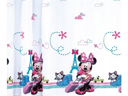 Minnie Mouse - Záclony Curtain Disney Minnie pre deti_0