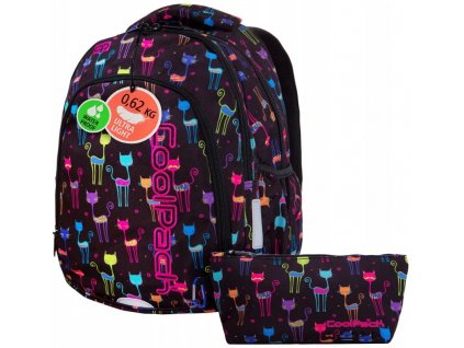 PLECAK SZKOLNY KOTKI PRIME COOLPACK 23L B25046 CAT