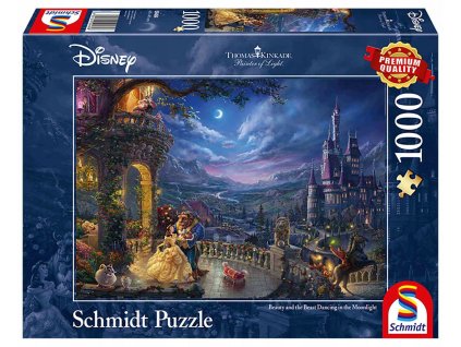 Thomas Kinkade - Krása a šelma - Puzzle 1000!_0