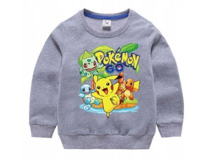 Pokémoni - Pokemon Go Detektív Pikachu Mikina 150_0