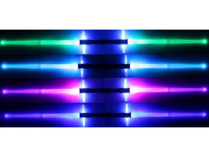 STAR WARS - Nastaviť 2x svetelný meč laserové svetlo_0