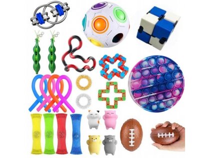 TOY STORY - 30 balenie fidget senzorický hračkársky set_0