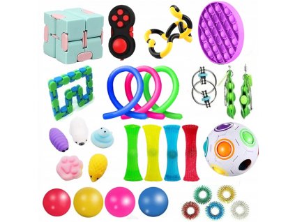 TOY STORY - 30PCS Fidget Bubble Toys Set pre deti_0