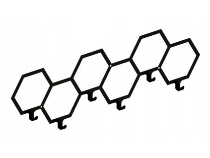 Vešiak - Vešiak na odevy HKSAGON, 60 CM, kov_0