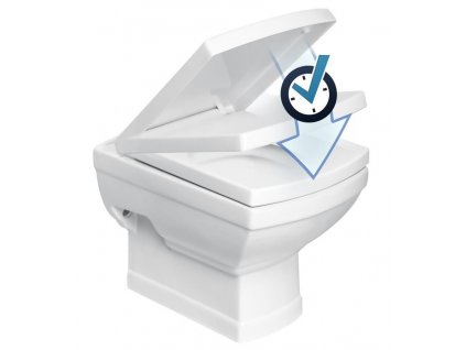WC doska - Kleopatra pomaly zatváracie WC sedadlo Duroplast_0