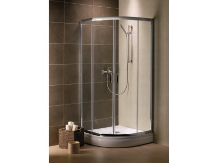 Sprchový kút - Polkruhová sprchová kabína 100x100 Premium Plus A 1900 Rada_0