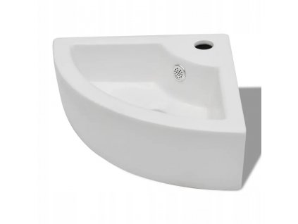 Umývadlo -  Rohový závesný drez s prepadom_0