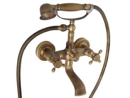 Vaňová batéria - KÚPEĽŇA RETRO MOSADZ W-084