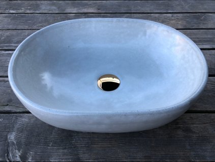 Umývadlo -  Betónové umývadlo Stredné oválne -UB20 BETÓN loft_0