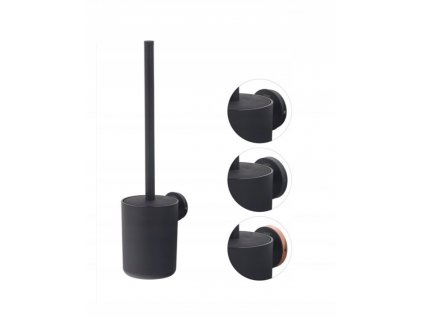 WC kefa - Nástenná WC kefa URBAN čierna 13173307 Tiger_0