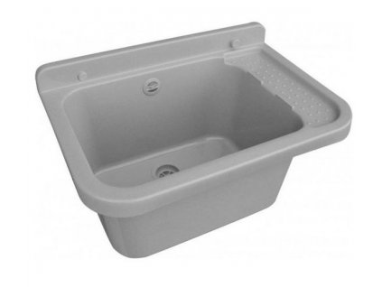 Ekonomický drez 50x34x21cm ŠEDÝ .090_0