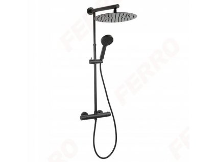 Sprchový panel -  FERRO TREVI ČIERNY RAIN NP75-TRV7U-BL_0
