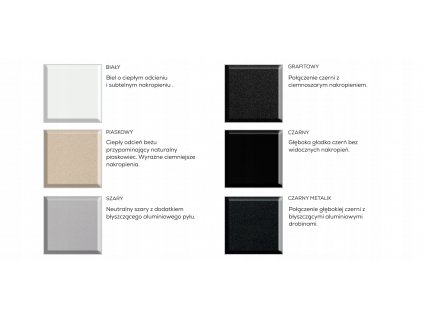 Granitový drez MILÓ KENZO 5KDO - ČIERNA MET_1