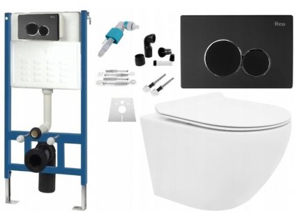 WC MISA - Podomietková sada + WC misa Carlo Rimless Rea_0