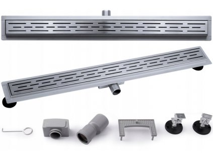 Sprchový žľab - LINEÁRNY ODTOK 70 cm NÍZKY 52 mm SIFÓN 2v1 LINE_0
