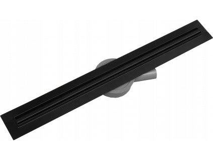 Sprchový žľab - MEXÉNOVÝ PLOCHÝ ŠTÍTNY LINEÁRNY ROTÁRNY ODVOD ČIERNY 70_0