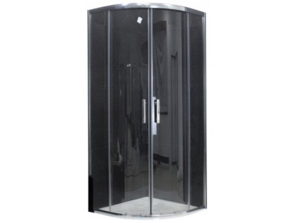 Sprchový kút - POLOKRUHOVÁ SPRCHOVÁ KABÍNA MEXEN RIO 80x80 TRAN_0