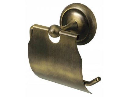 Držiak papiera Držiak na toaletný papier, retro mosadz_0