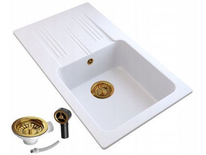 GRANITOVÝ Drez ADA GOLD WALL SIFON D_0