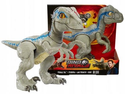 Jurassic DINOSAUR WORLD velociraptor BLUE GFD40_0