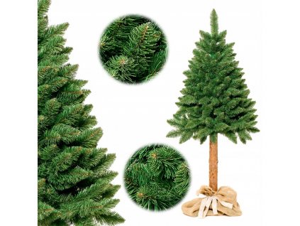 UMELÝ VIANOČNÝ STROM PRIRODZENÝ 210CM_0