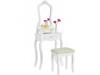 Kozmeticky stolík ZOSIA s taburetkou_0