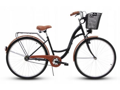 Dámske mestské kolo Goetze 28 ″ Eco čierny_0