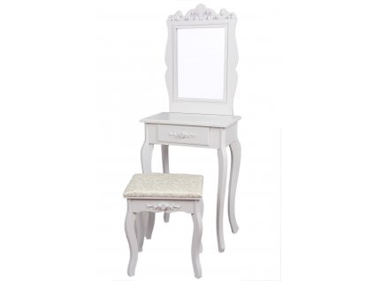 Kozmetický stolík ZOSIA II + taburetka_0