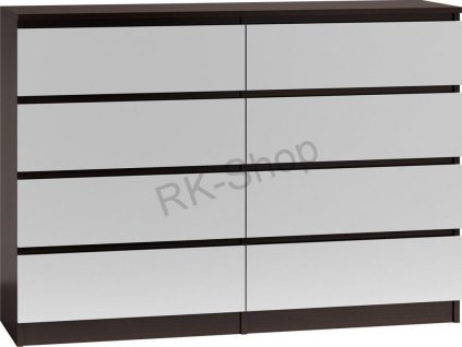 Komoda 8 zásuviek v štyroch farebných prevedeniach_0