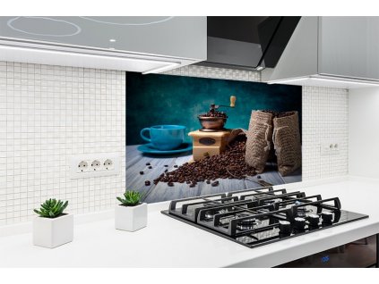 Sklenená zástena s tvrdeného skla za sporák 50 x 100 cm_0