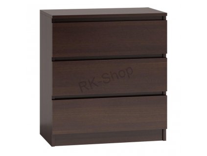 Komoda 3 zásuvky v troch farebných prevedeniach_0