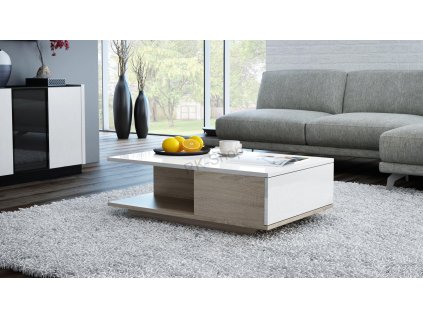 DENVER Konferenčný stolík MIX LESK SALON SONOMA_0