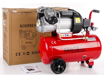 Kompresor olejový 50L KD 2 valec_0