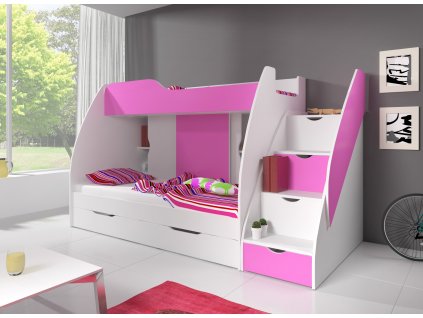 Poschodová posteľ MANGO / dve farebné prevedenia_0