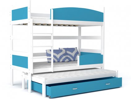 Detská postieľka TWIST set pre 3 osoby / 12 farebných prevedení_0