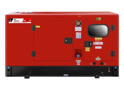Elektrocentrála - Agregát Vyvíjače 28kva diesel tichý_0